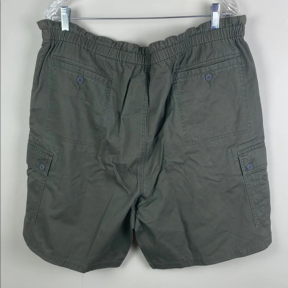 Vintage Eddie Bauer Green Cargo Shorts Outdoor Essential